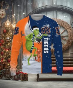Auburn Tigers Fans Grinch Lover Men And Women Ugly Christmas Sweater Christmas Gift Ideas