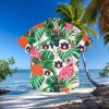 Auburn Tigers Black Floral Hawaiian Shirt