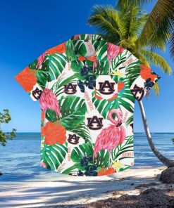 Auburn Tigers Flamingo Hawaiian Shirt