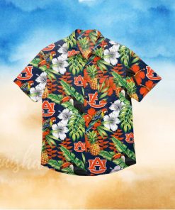 Auburn Tigers Floral Hawaiian Shirt