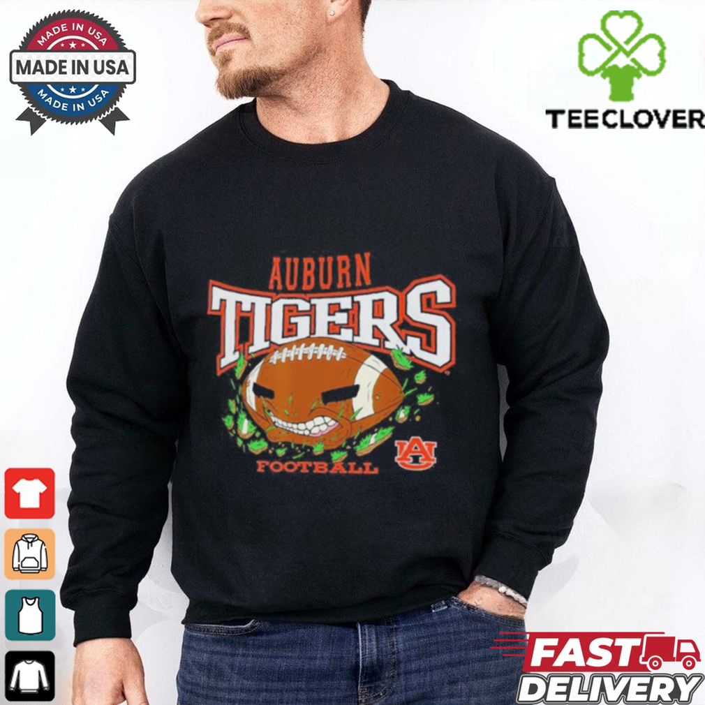 Auburn Tigers Football Bite T Shirt Auburn Tigers Football Bite T Shirt
