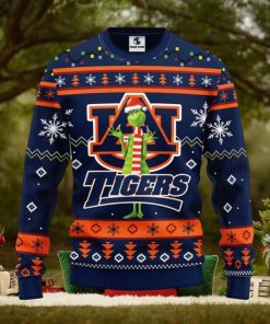 Auburn Tigers Funny Grinch Christmas Ugly Sweater