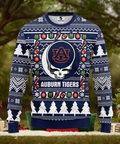 Auburn Tigers Grateful Dead Ugly Christmas Sweater Sport Christmas Gift Ideas