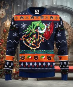 Auburn Tigers Grinch Christmas Ugly Sweater