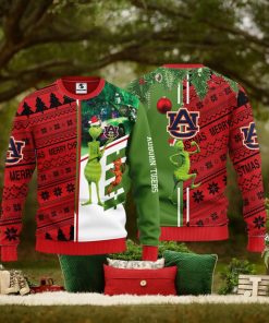 Auburn Tigers Grinch & Scooby doo Christmas Ugly Sweater 1