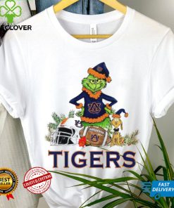 Auburn Tigers Grinch and Max dog funny Christmas hoodie, sweater, longsleeve, shirt v-neck, t-shirt