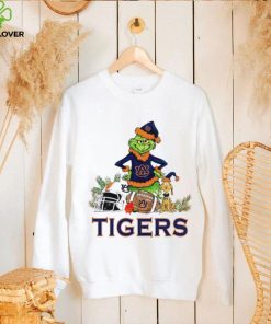 Auburn Tigers Grinch and Max dog funny Christmas hoodie, sweater, longsleeve, shirt v-neck, t-shirt