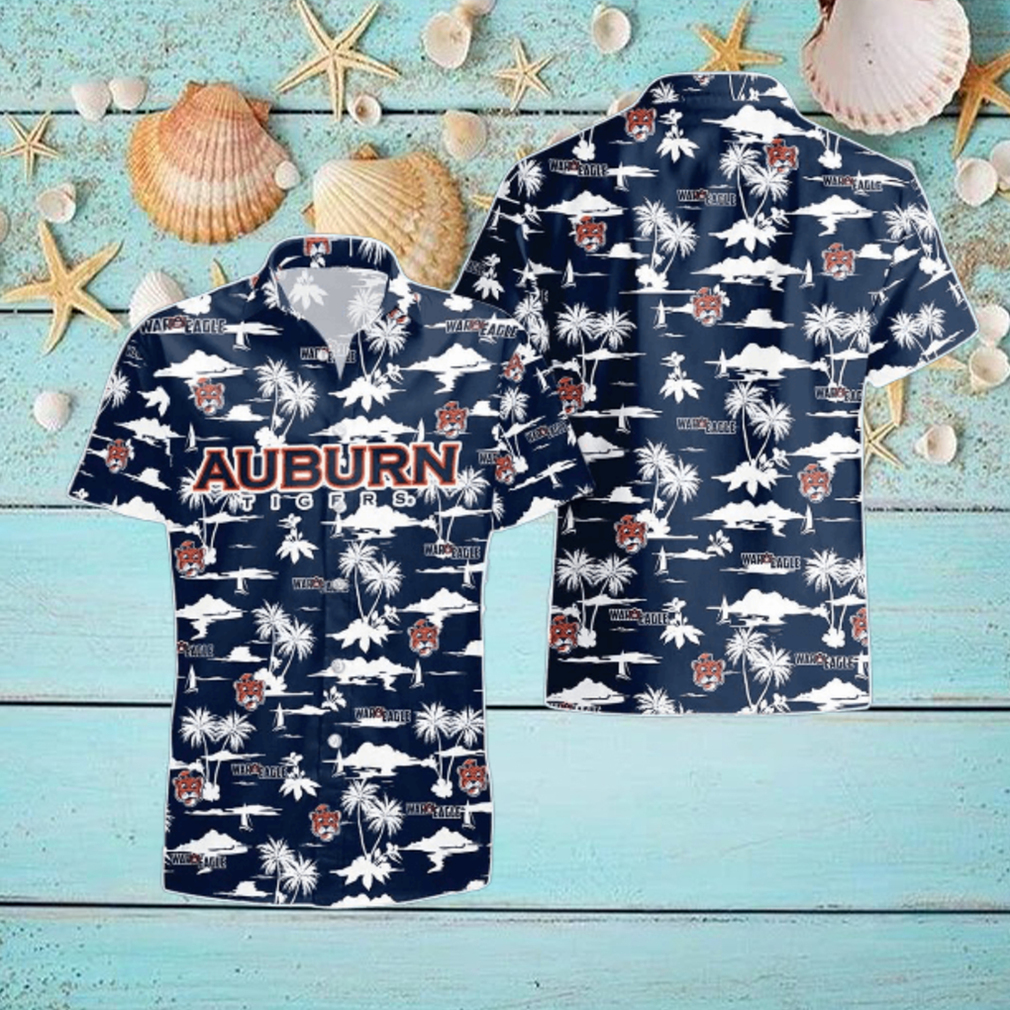 Auburn Tigers Hawaiian Shirt Trending Summer Aloha Shirt For Fan