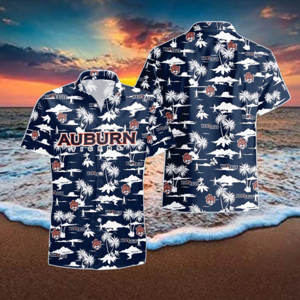 Auburn Tigers Hawaiian Shirt Trending Summer Aloha Shirt For Fan Auburn Tigers Hawaiian Shirt Trending Summer Aloha Shirt For Fan