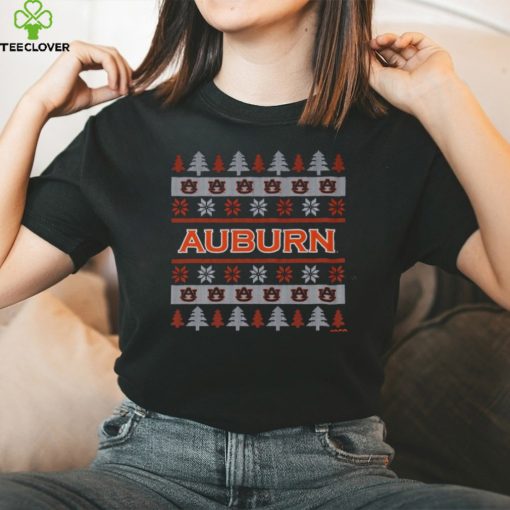 Auburn Tigers Holiday Christmas Tree T Shirt