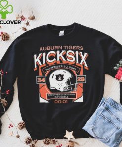 Auburn Tigers Kick Six Together Everything Is Possible 34 28 Nov 30 2013 t hoodie, sweater, longsleeve, shirt v-neck, t-shirt