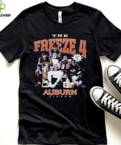 Auburn Tigers Meet The Freezer 4 Cam Coleman T Shirt