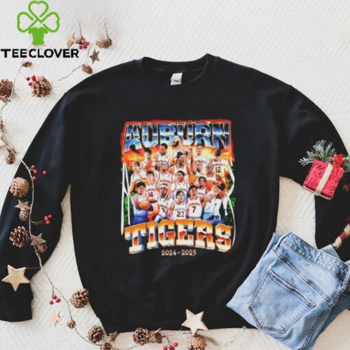 Auburn Tigers Men’s Basketball 2024 2025 Teams T Shirt