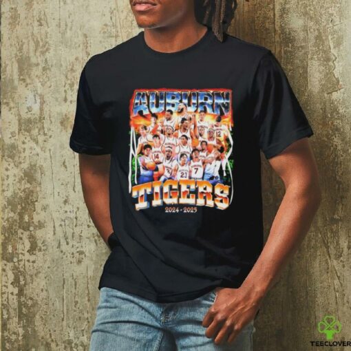 Auburn Tigers Men’s Basketball 2024 2025 Teams T Shirt