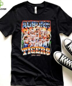 Auburn Tigers Men’s Basketball 2024 2025 Teams T Shirt