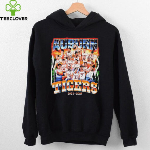 Auburn Tigers Men’s Basketball 2024 2025 Teams T Shirt