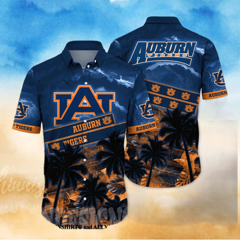 Auburn Tigers NCAA Floral Classic Full Printed Hawaiian Shirt Auburn Tigers NCAA Floral Classic Full Printed Hawaiian Shirt