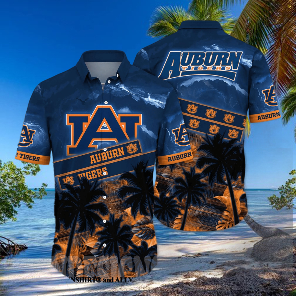 Auburn Tigers NCAA Floral Classic Full Printed Hawaiian Shirt Auburn Tigers NCAA Floral Classic Full Printed Hawaiian Shirt