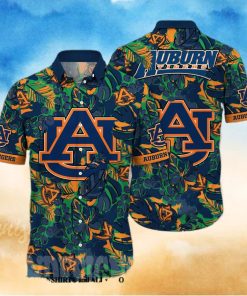 Auburn Tigers NCAA Floral Full Printing Classic Hawaiian Shirt
