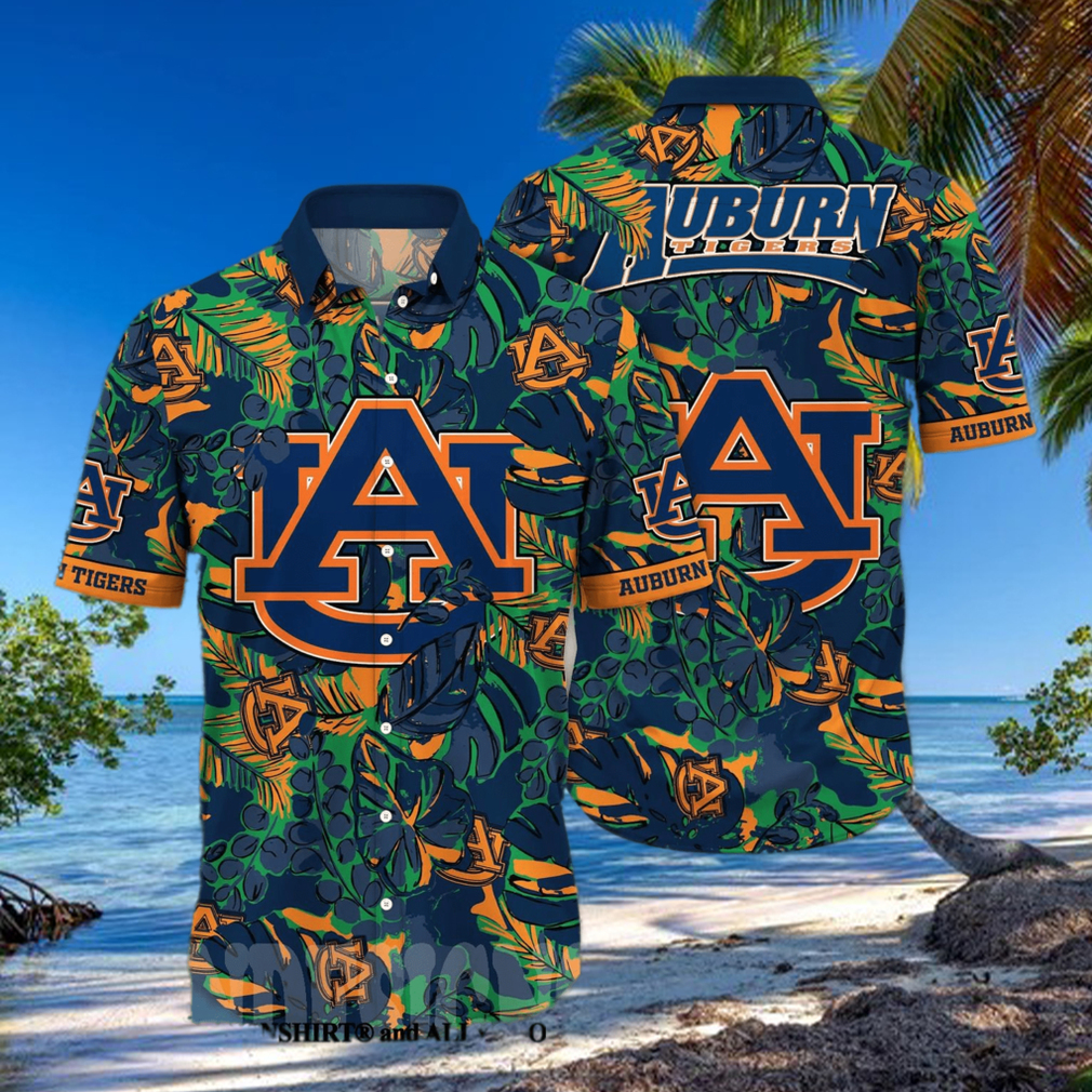 Auburn Tigers NCAA Floral Full Printing Classic Hawaiian Shirt Auburn Tigers NCAA Floral Full Printing Classic Hawaiian Shirt