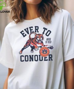 Auburn Tigers Never To Yield Ever To Conquer shirt