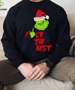 Auburn Tigers Santa Grinch fuck the rest hoodie, sweater, longsleeve, shirt v-neck, t-shirt