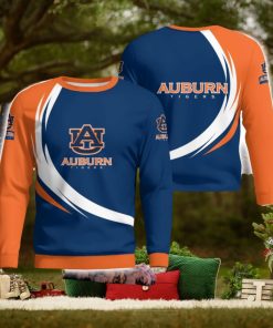 Auburn Tigers Simple Vintage 3D Sweater Christmas Gift For Fans