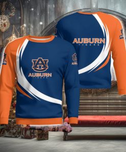 Auburn Tigers Simple Vintage 3D Sweater Christmas Gift For Fans
