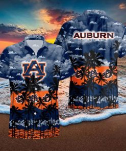 Auburn Tigers Summer Tropical Hawaiian Shirt