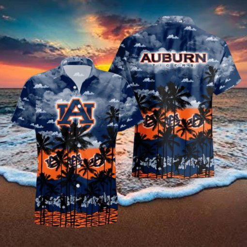 Auburn Tigers Summer Tropical Hawaiian Shirt