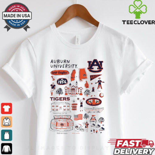 Auburn Tigers Vive La Fete Infant Impressions artwork shirt