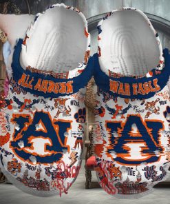 Auburn Tigers War Eagle Crocs Shoes