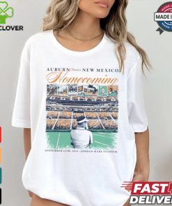 Auburn Tigers vs New Mexico homecoming september 14th 2024 Jordan Hare Stadium shirt