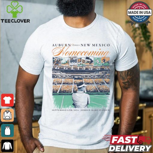 Auburn Tigers vs New Mexico homecoming september 14th 2024 Jordan Hare Stadium shirt