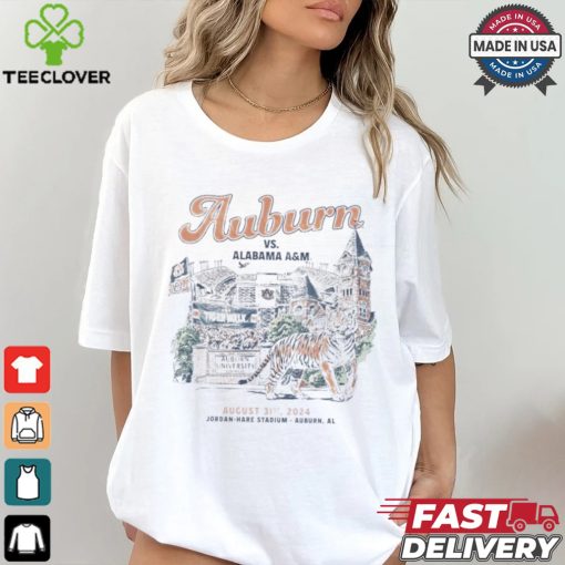 Auburn Tigers vs. Alabama A&M Bulldogs Game Day August 31st, 2024 Shirt