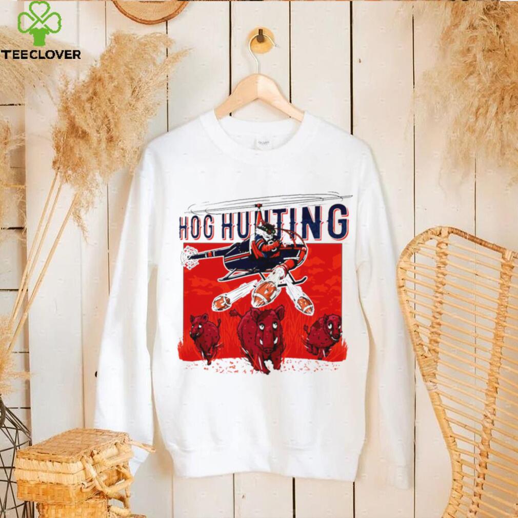 Auburn Tigers vs. Arkansas Razorbacks football mascot hog hunting funny shirt Auburn Tigers vs. Arkansas Razorbacks football mascot hog hunting funny shirt