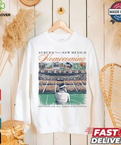 Auburn Tigers vs. New Mexico Homecoming September 14th 2024 Jordan Hare Stadium Shirt