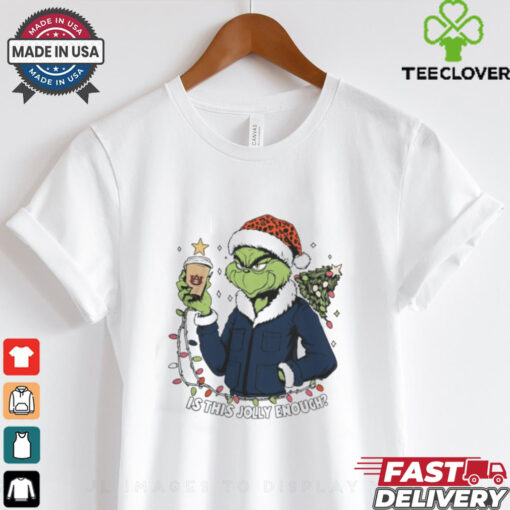 Auburn Tigers x Santa Grinch Is This Jolly Enough Merry Christmas Shirt
