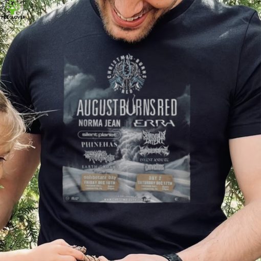 August Burns Red Announce 2022 Christmas Burns Red Shirt