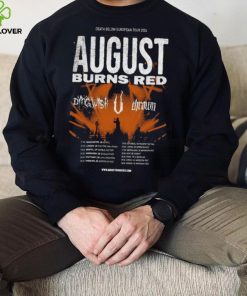 August Burns Red Death Below Europe 2024 Tour Poster shirt