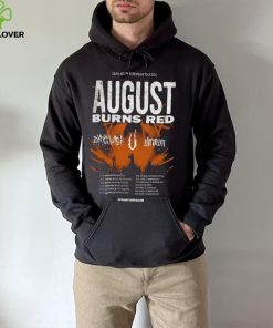 August Burns Red Death Below Europe 2024 Tour Poster hoodie, sweater, longsleeve, shirt v-neck, t-shirt