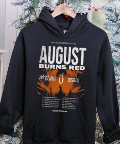 August Burns Red Death Below Europe 2024 Tour Poster hoodie, sweater, longsleeve, shirt v-neck, t-shirt