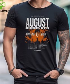 August Burns Red Death Below Europe Tour 2024 Poster Shirt