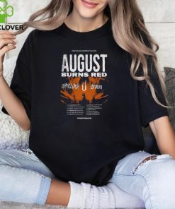 August Burns Red Death Below Europe Tour 2024 Poster Shirt