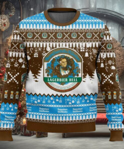 Augustiner Brau German Beer Ugly Christmas Sweater