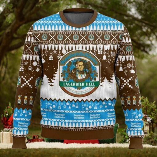 Augustiner Brau German Beer Ugly Christmas Sweater