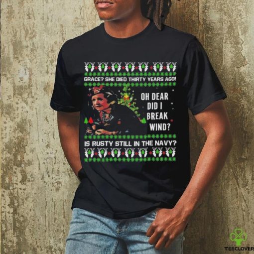 Aunt Bethany Oh Dear Did I Break Wind Ugly Christmas Shirt