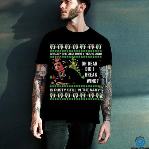 Aunt Bethany Oh Dear Did I Break Wind Ugly Christmas Shirt