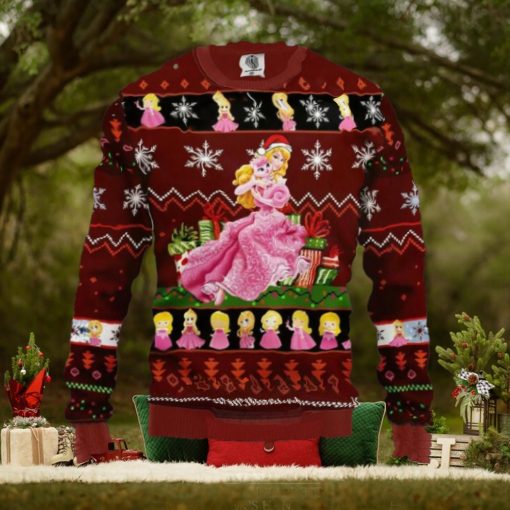 Aurora Disney Princess Disney Ugly Christmas Sweater Gift For Holiday 2024