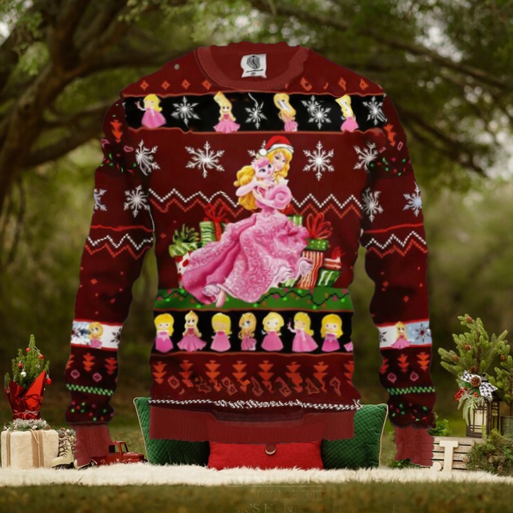 Aurora Disney Princess Disney Ugly Christmas Sweater Gift For Holiday 2024 Aurora Disney Princess Disney Ugly Christmas Sweater Gift For Holiday 2024
